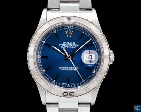 rolex turn o'graph blue|Rolex turn o graph price.